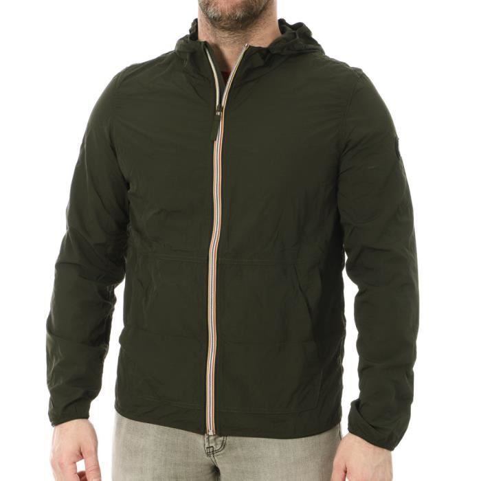 Veste Coupe Vent Kaki Homme Teddy Smith Horten Cdiscount Pret a Porter
