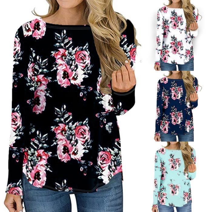 AEGJEGVD Chemisier Femme en Coton Lin Chic et élégant Baggy Chemise à Manche Longue Décontracté Blouse Ample Printemps Eté Tunique Femme Longue Col V Oversize Top Haut Lâche Respirant Chemise Soldes