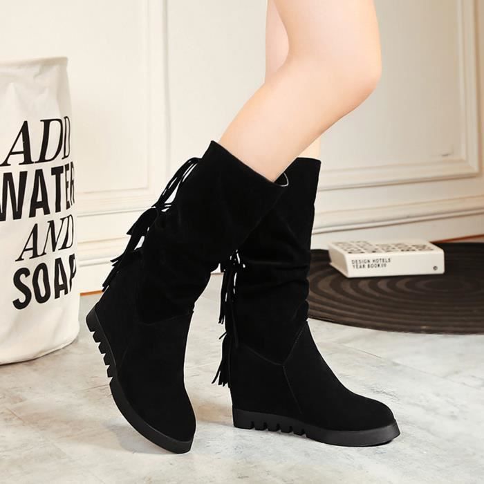 Bottes outlet avec franges