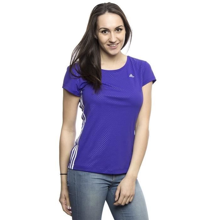 ADIDAS T Shirt CT Light Tee Violet Femme Adulte