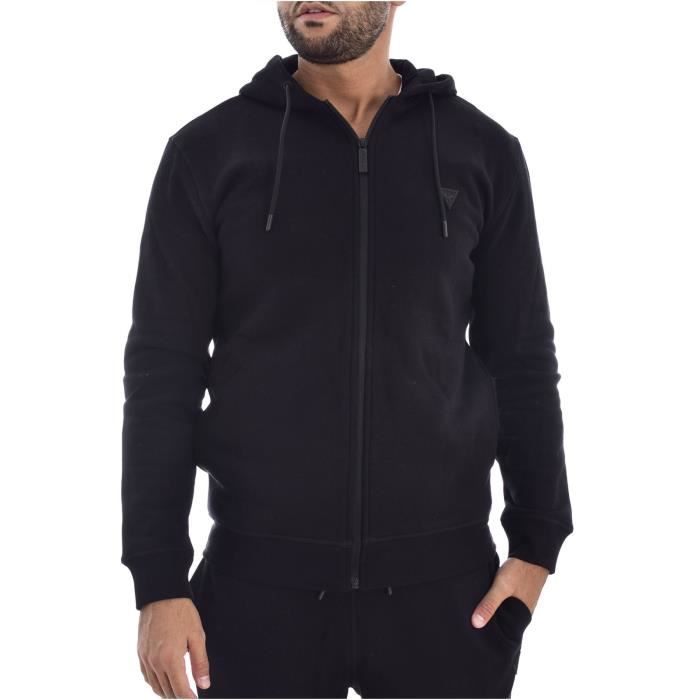 Guess - Sweat Zippé Capuche M4YQ28-K9V31 Noir