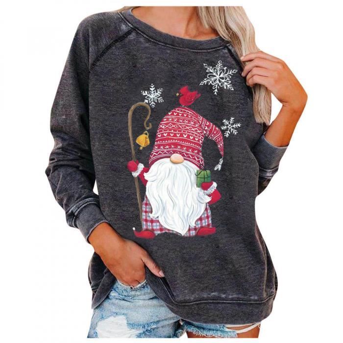 Pull De Noël Moche Pour Homme - Col Rond, Manches Longues, Impression 3D, Coupe Oversize, Tenue Festive