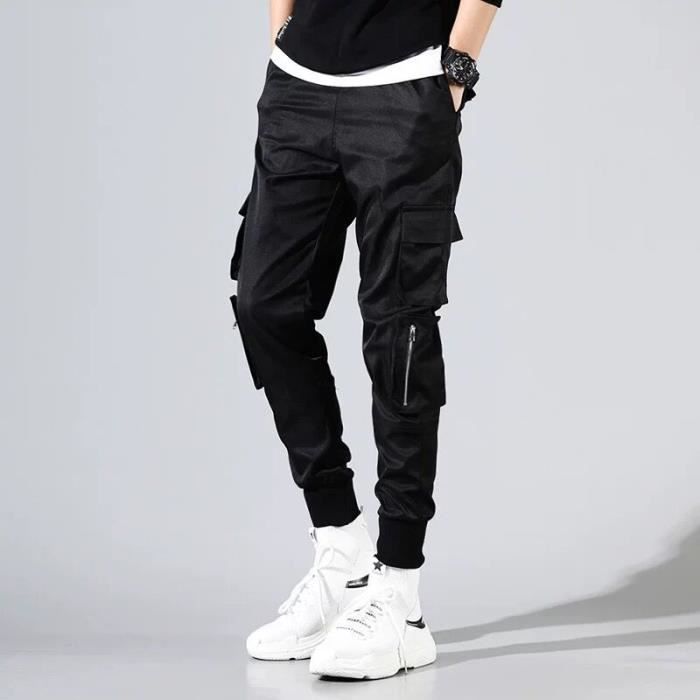 Short Homme Cargo Sport Tomwell - Tissu Polyester Léger - Poches Pratiques - Coupe Lâche Confortable - Pour Sport, Randonnée, Casual - Avec Cordon De Serrage