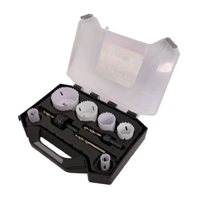 Smartool Mallette 9 Trepans Bi Metal O 19 68 Mm Pour Usage Courant Achat Vente Scie Trepan Cloche Mallette Trepans O 19 68mm Cdiscount