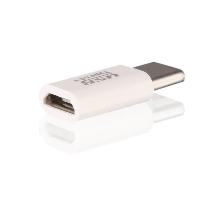 USB Micro Adapter USB Type C Type C Charge et données