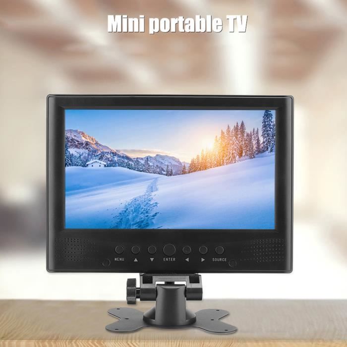 Mini Téléviseur Portable Monochrome 5 Keenox - Retrogaming 12V CRT