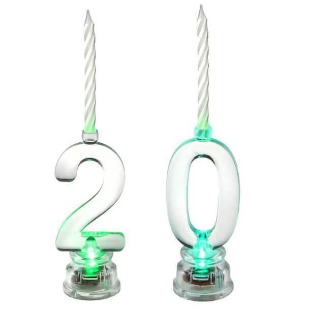 1 Pack Decoration De Gateau Anniversaire Avec Bougie Led Chiffre Ref 5861 Cdiscount Maison