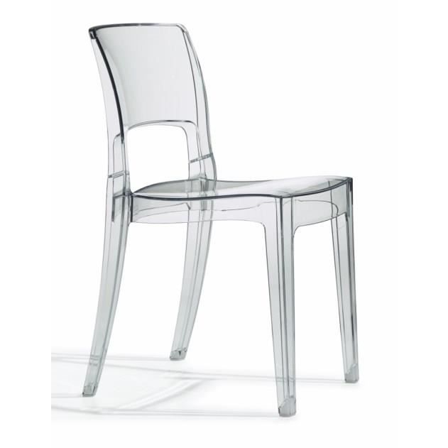 Chaise transparente design - ISY ANTISHOCK tran…