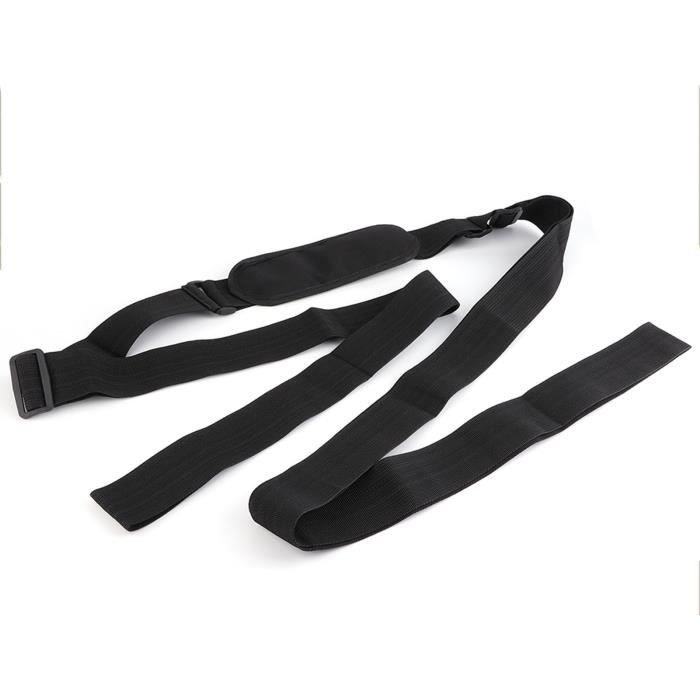Lot De 2 Coussinets De Bandoulière Noirs – Épais, Respirants, Universels (5 Cm De Large), Pour Sac à Dos, Appareil Photo, Etc. - 9