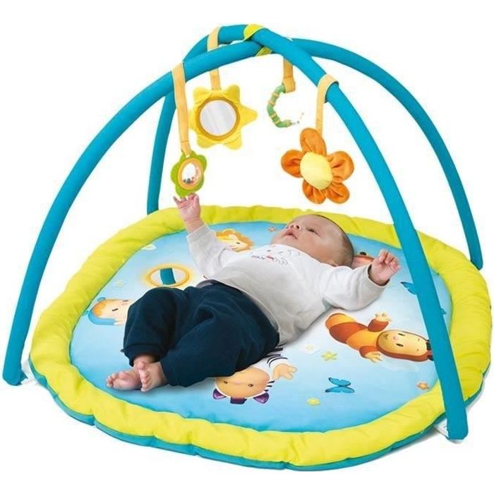 Cotoons Tapis D Eveil Bleu Cdiscount Puericulture Eveil Bebe
