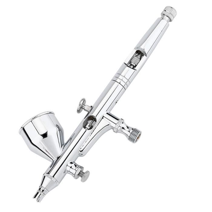 Aérographe Professionnel BD-134K Double Action - Buses 0,2/0,3/0,5 Mm, Gravité, Acier Inox, Pour Modélisme, Maquillage - 1