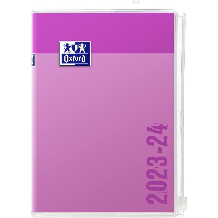 Agenda Scolaire personnalisable OXFORD CREATION ZIP Sept 2023 Sept