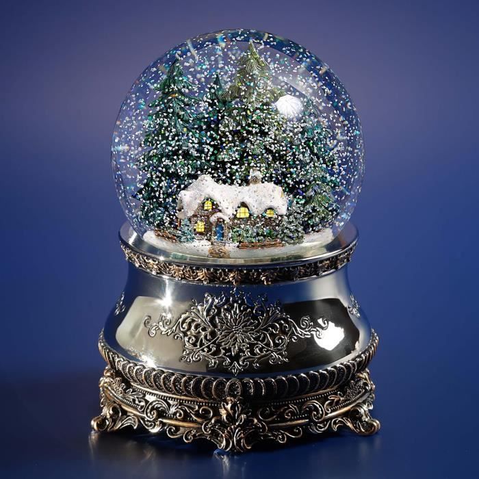 Kit DIY Boule à Neige Vide En Verre - À Personnaliser Pour Noël, Saint-Valentin, Décoration Maison Ou Cadeau - 11