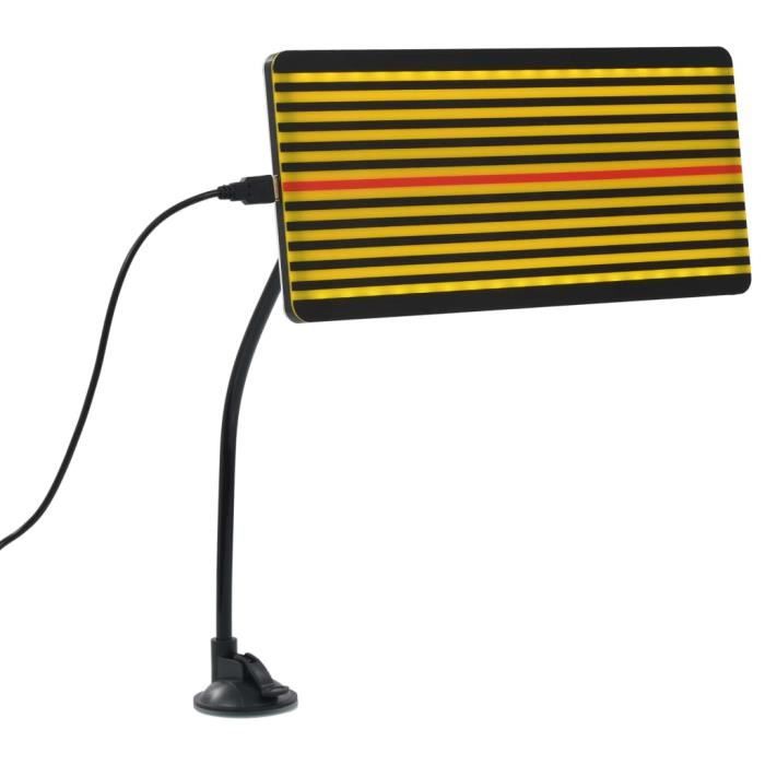 GOMETY Lampe LED Réparation Bosses Sans Peinture – Kit PDR Avec Support Réglable, 3 Modes, Tableau Réflecteur USB Pour Carrosserie Auto