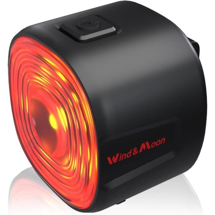 Feu Arriere Velo Intelligent Lumiere Velo A Detection De Freinage Commutation De Mode Manuel Automatique Deux Modes D Inst H157 Cdiscount Sport