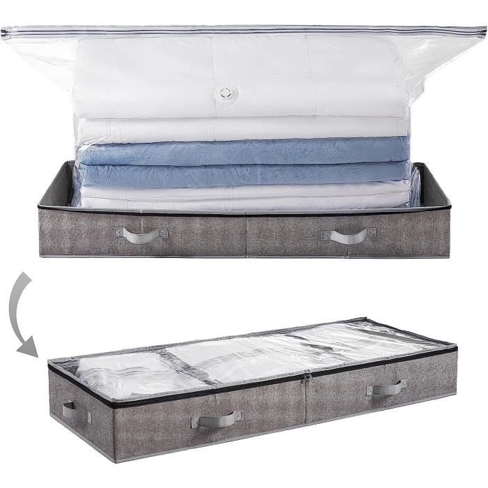 Housse De Rangement Sous Vide Grande Capacit Xxl 105 43 15Cm