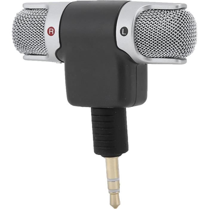 Petit Micro Mini Microphone, Micro Sans Fil À Faible Bruit 100-15000Hz Pour L ...