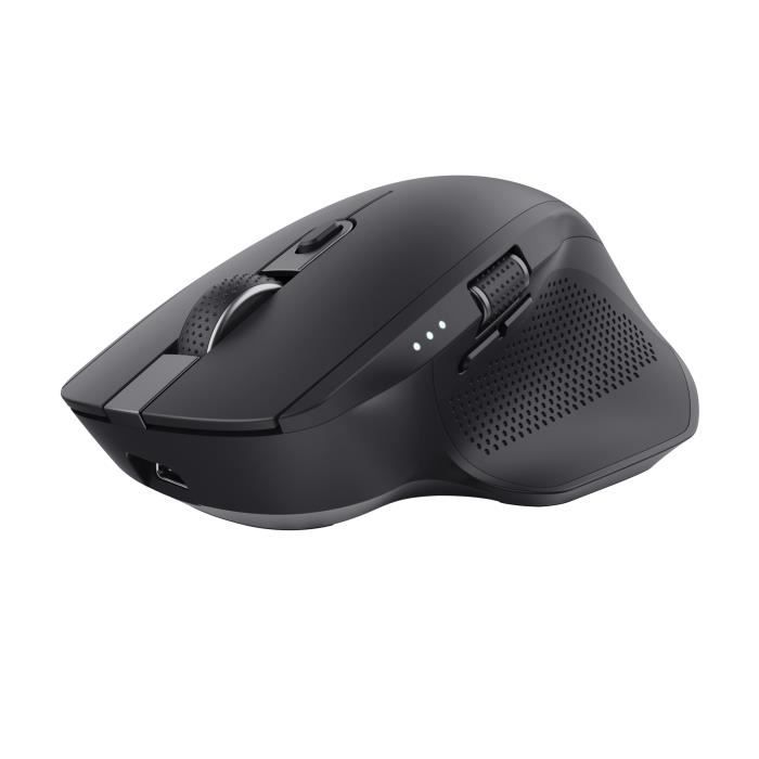Souris sans fil - TRUST - Ozaa - Multi-appareils - Design ergonomique - 3200 DPI