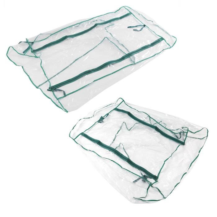 Serre Multifonctionnelle Pour Plantes Et Animaux - Taille 120x60x78 Cm, Imperméable, Avec Volet Roulant Et Porte Zippée