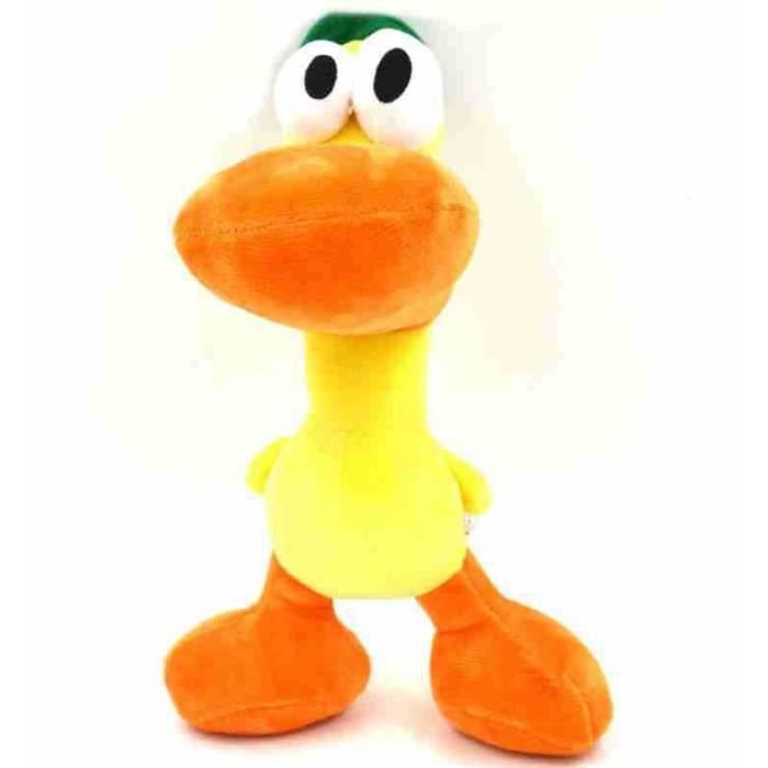Peluche 22 cm Pocoyo Pato peluche Kawaii Pocoyo canard Pato peluche douce jouets en peluche poupée pour enfants