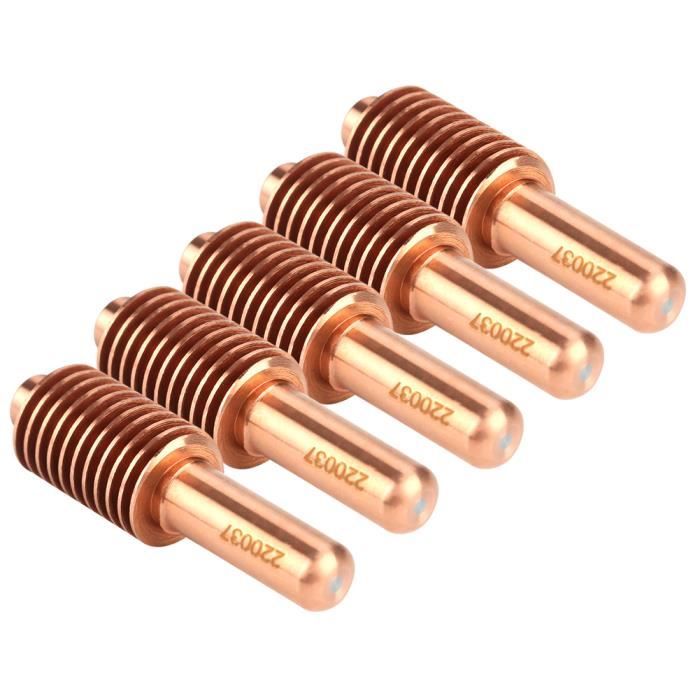 50 électrodes En Charbon Pointues - 5,0 X 305 Mm - Jusqu'à 300A - Générique