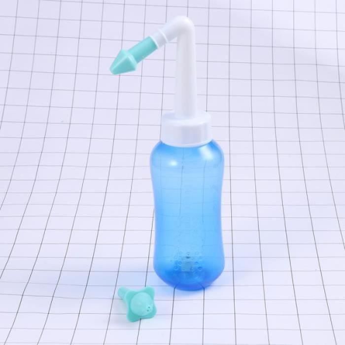 Bouteille De Rinçage Nasal - Irrigation Des Sinus Pour Adultes Et Enfants, En Plastique, 22 Cm
