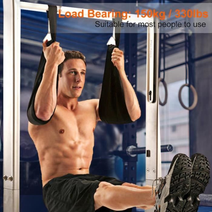 Sangles Abdominaux Abdo De Traction Sangles de Suspension Fitness Sangle d'exercice Musculation