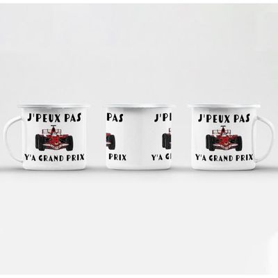 Fabulous Mug céramique J'peux pas y'a Grand Prix Formule 1 - Tasse