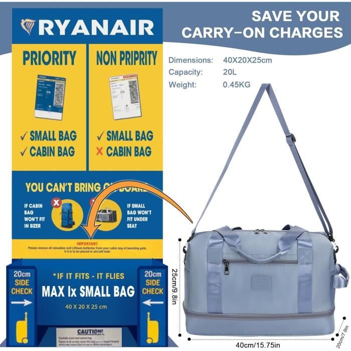 Ryanair bagages online a main