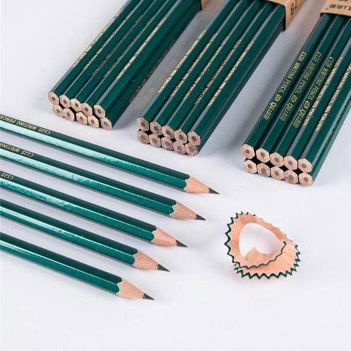Graphite Crayon Set Crayon Graphite, Crayons de Dessin Professionnels Set, 10 Crayons ...