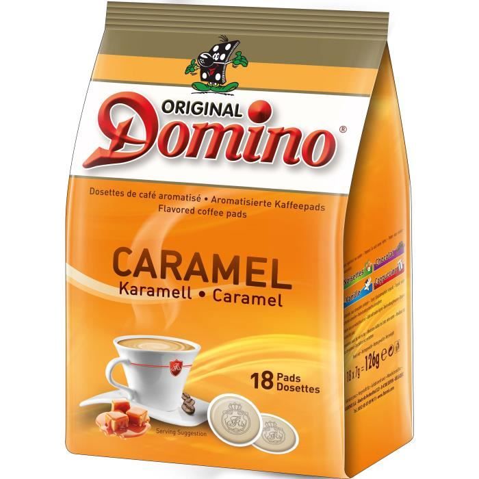 Dosette Senseo caramel - 32 dosettes saveur caramel