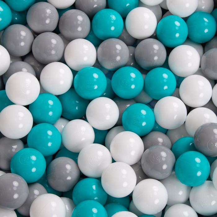 Parcours De Motricité KiddyMoon Avec 200 Balles | Pour Enfants Dès 12 Mois | Stimule La Créativité Et L'activité - 6