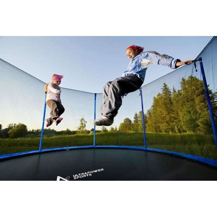 Housse De Protection Pour Trampoline - Diamètre 244 Cm - Résistante UV Et Imperméable