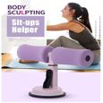 Dortoir sit-up aides équipement de fitness à domicile nouveau type de ventouse abdomen paresseux abdomen multifonctionnelnoir-2