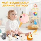 Jouet Montessori Animaux De La Ferme – Tri Couleurs, Empilage, Motricité Fine – Dès 1 An, Cadeau éducatif
