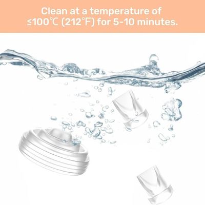 Lot 8 Valves Bec De Canard + 4 Membranes Silicone Compatibles Momcozy M5