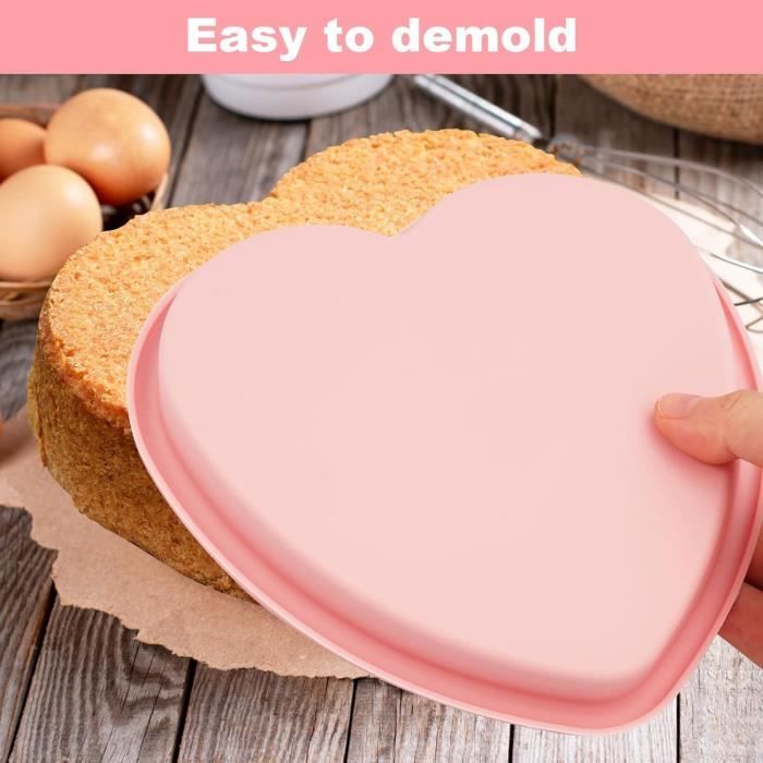 Voanzo Moule En Silicone En Forme De Coeur Moule De Cuisson