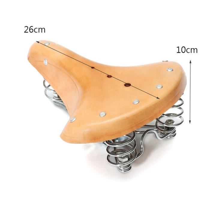 Selle de vélo en cuir Idéale Type Record TB n ° 80 Made in France Neuve Selle de vélo en cuir Idéale Type Record TB n ° 80 Made in France Neuve