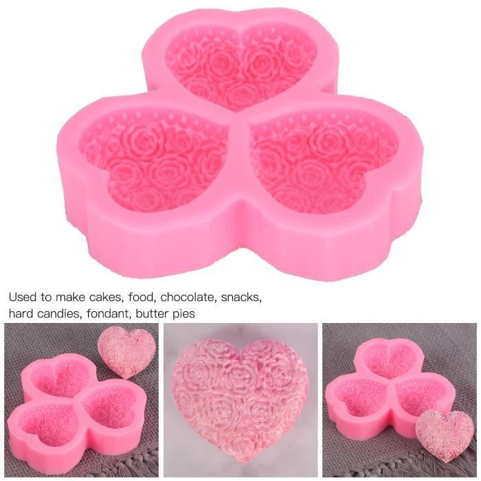 1 Pièces Moule à Savon En Silicone 6 Cavités, Réutilisable Moules à