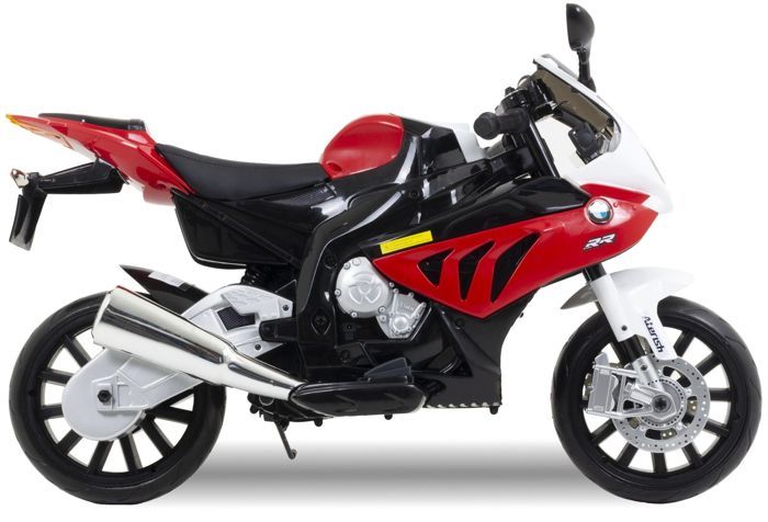 BMW S1000 RR rouge, tricycle électrique pour enfant 6 volts