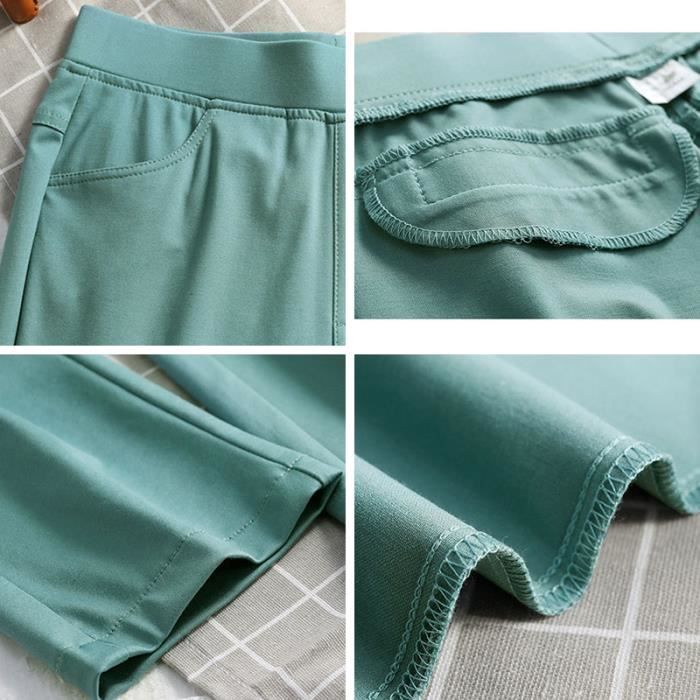 Pantalon Jogging Femme Décontracté - Taille Plus, Élastique, Confortable Pour Été, Tailles S à 5XL