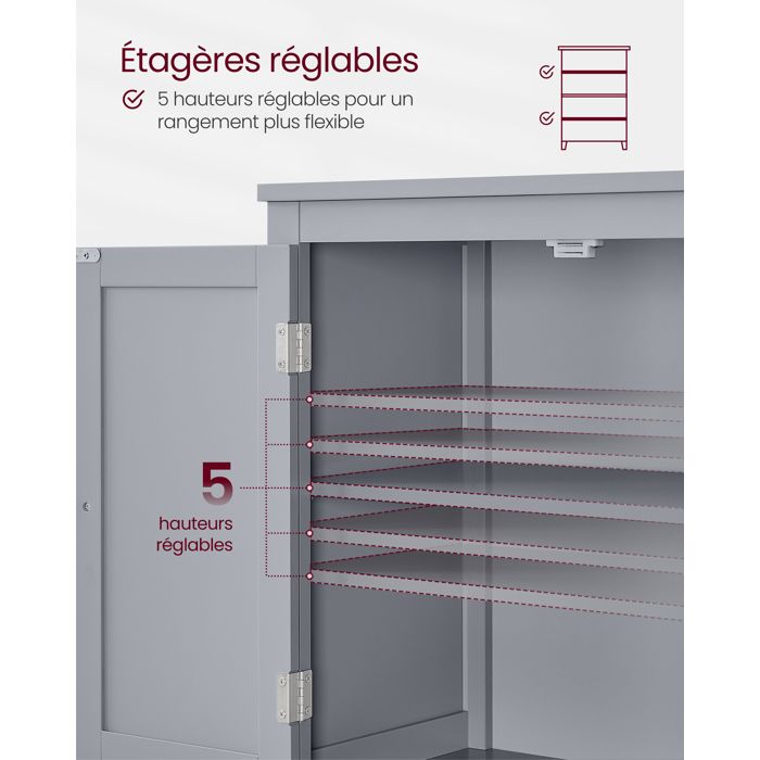 Etagère De Rangement En Bois Multifonctionnelle, Étagère à Livres