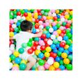 100 Balles De Piscine À Balles - Jeu De Balles Enfant - Balles Colorées - Balles Océaniques Réutilisables-3