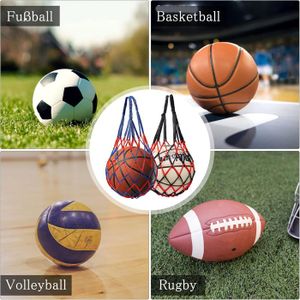 Sac à ballons Filet de ballon de football grand pour 10-15 ballons, 76,2 x 100 cm Sac