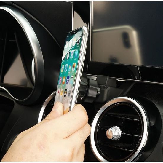 Version de l'évent aérien - Support de téléphone à ventilation magnétique  pour voiture, pour Mercedes Benz cl - Cdiscount Téléphonie