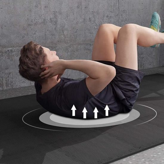 Tapis De Sol Gym En Mousse EVA – Lot De 20 Dalles 60x60 Cm, Noir, Emboîtables, Antidérapantes, Avec Bordures, Pour Salle De Sport, Garage, Piscine, Enfants