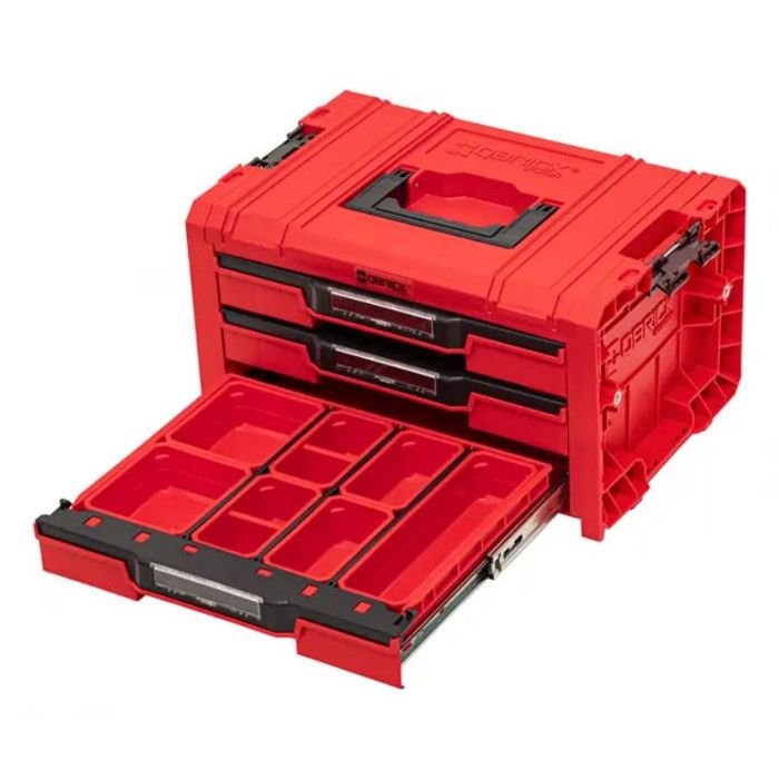 Caisse à Outils Ancienne Facom – Tôle Rouge, Dimensions 37x15x13 Cm, état Correct