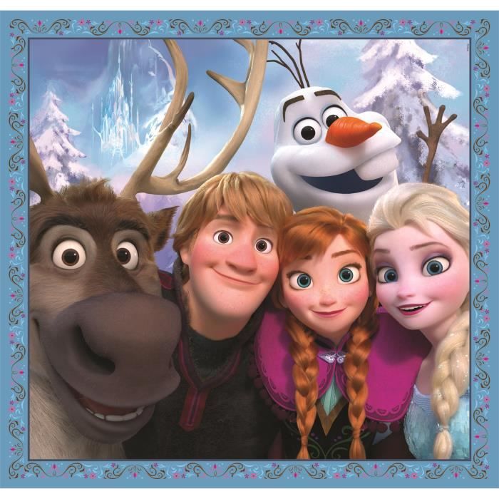 CLEMENTONI - 3x48 pièces - La Reine des Neiges - Cdiscount Jeux - Jouets
