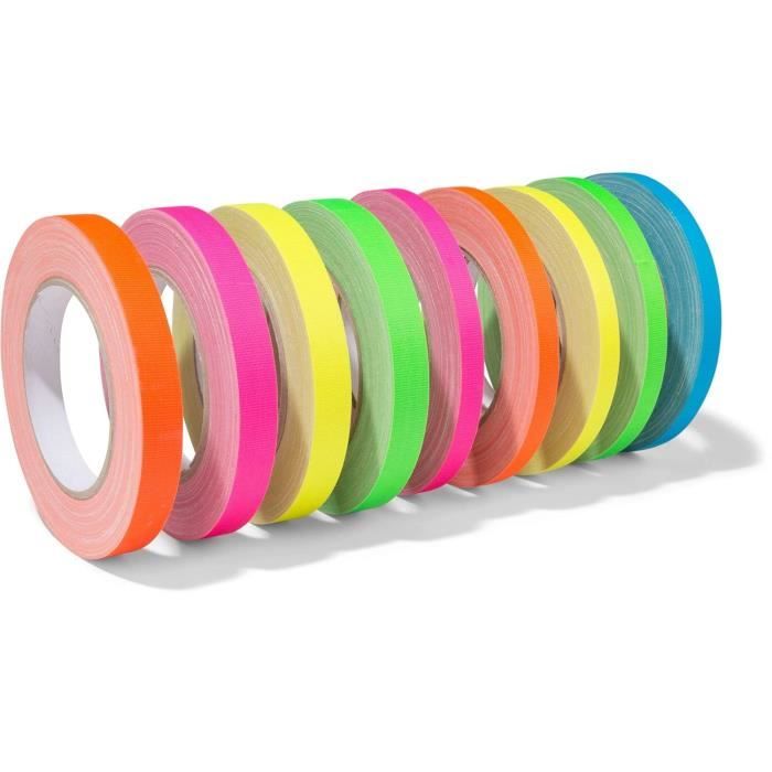 Ruban Adhésif En Tissu Gaffa, Ensemble De Rubans Adhésifs De Couleur ...