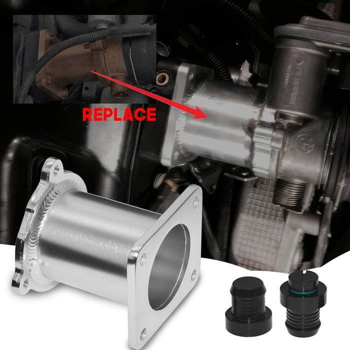 Kit de válvula EGR para BMW E60 E87 E90 E92 E93 E61 320d 325d 330d 525d 530d 520i X3 X6 X5, OEM 11717804381, 11717792077